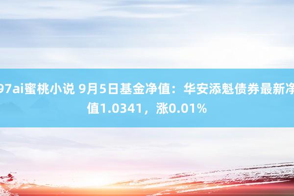 97ai蜜桃小说 9月5日基金净值：华安添魁债券最新净值1.0341，涨0.01%